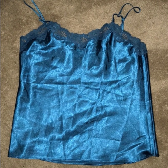 Tops - Teal Silk Top